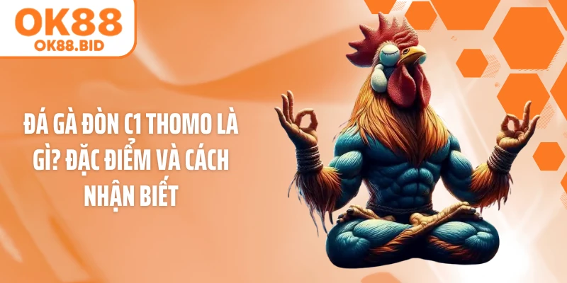 Đá Gà Đòn C1 Thomo Là Gì? Đặc Điểm Và Cách Nhận Biết