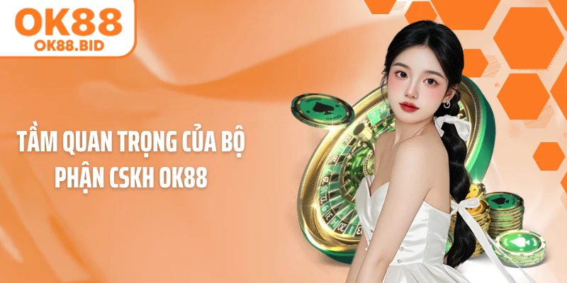 Tầm quan trọng của bộ phận CSKH OK88